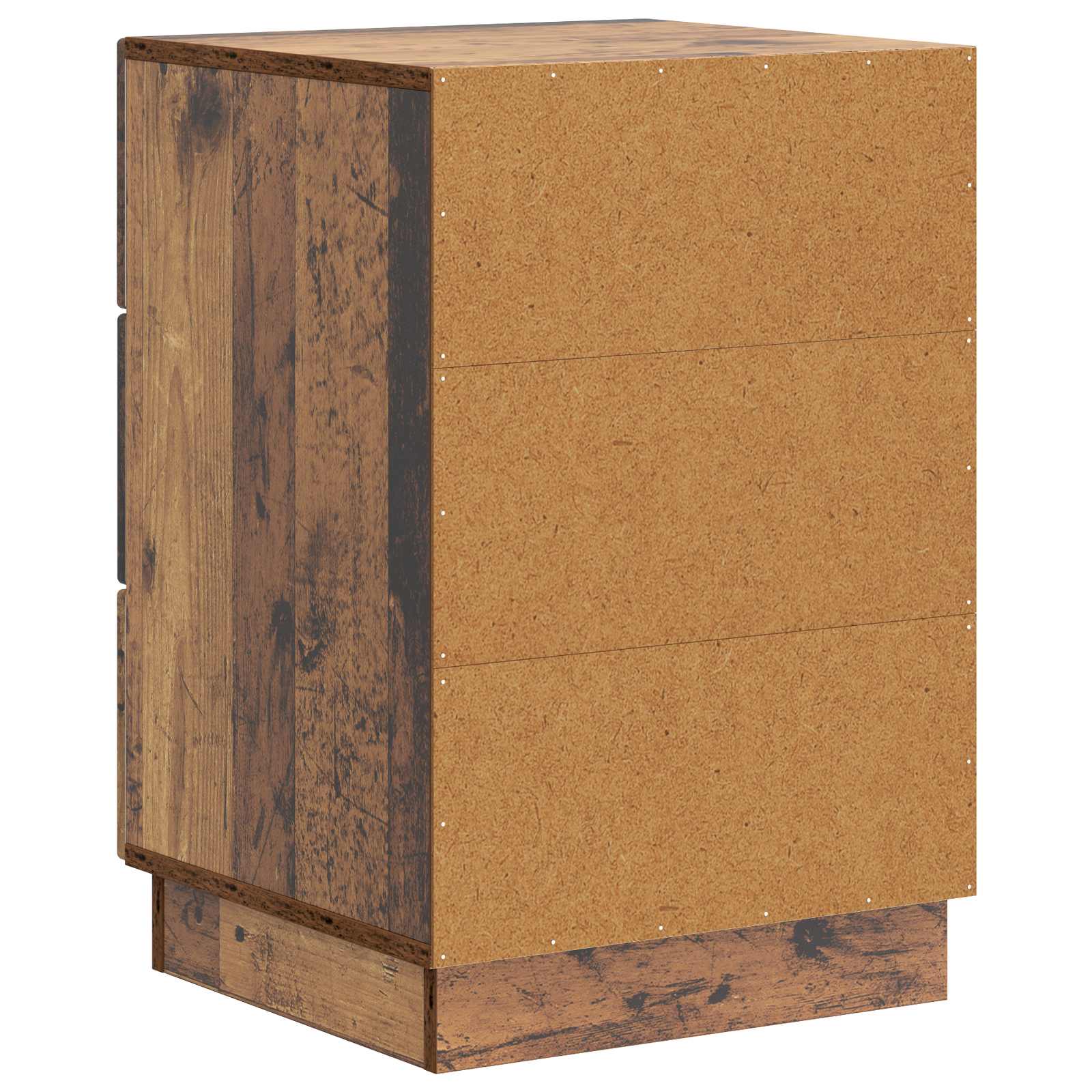 Nachttisch Altholz 43 x 41 x 63,5 cm Holzwerkstoff