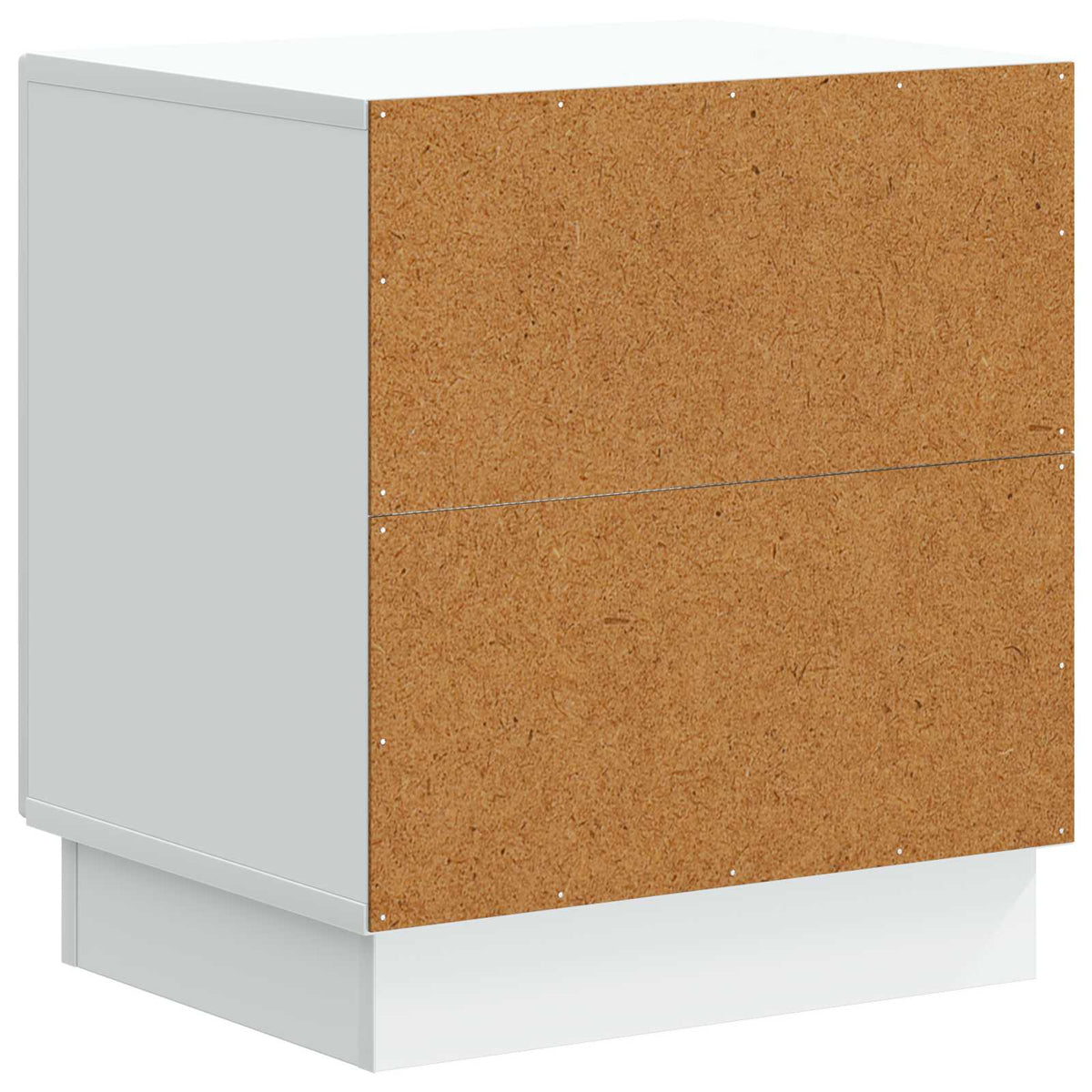 Nachttisch 2 stk. Weiß 43 x 34,5 x 47 cm Holzwerkstoff