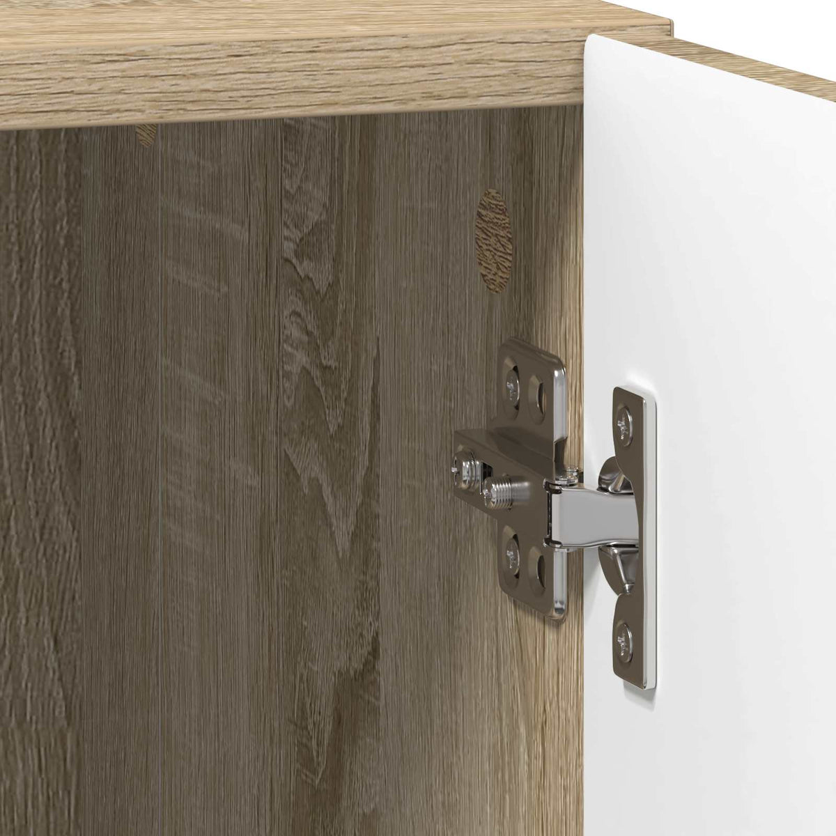 Nachttisch 2 stk. Sonoma-Eiche 43 x 34,5 x 47 cm Holzwerkstoff