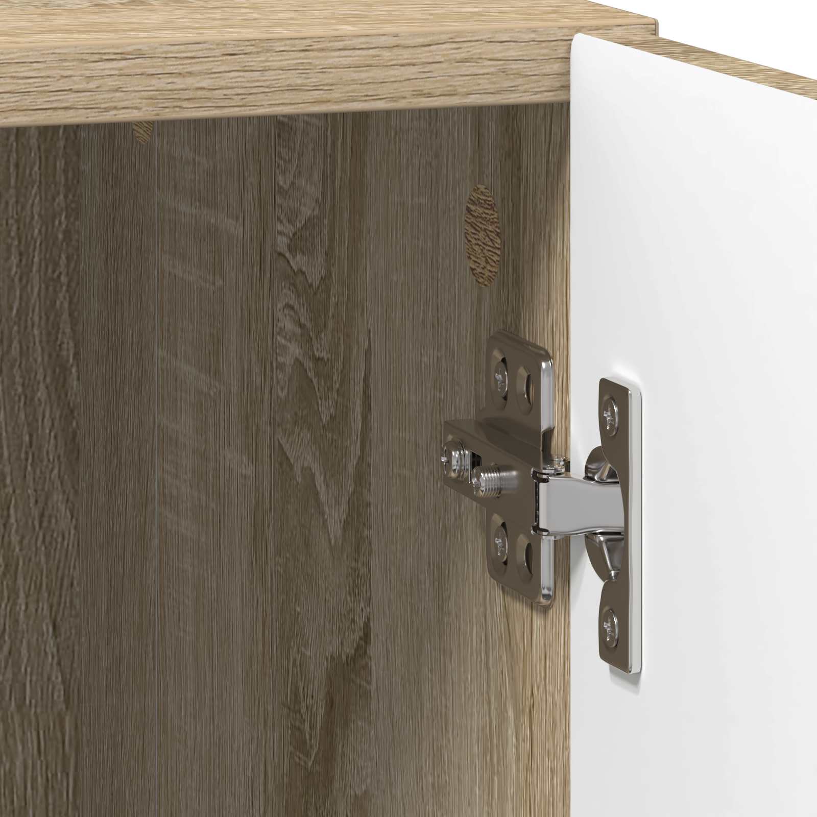 Nachttisch 2 stk. Sonoma-Eiche 43 x 34,5 x 47 cm Holzwerkstoff
