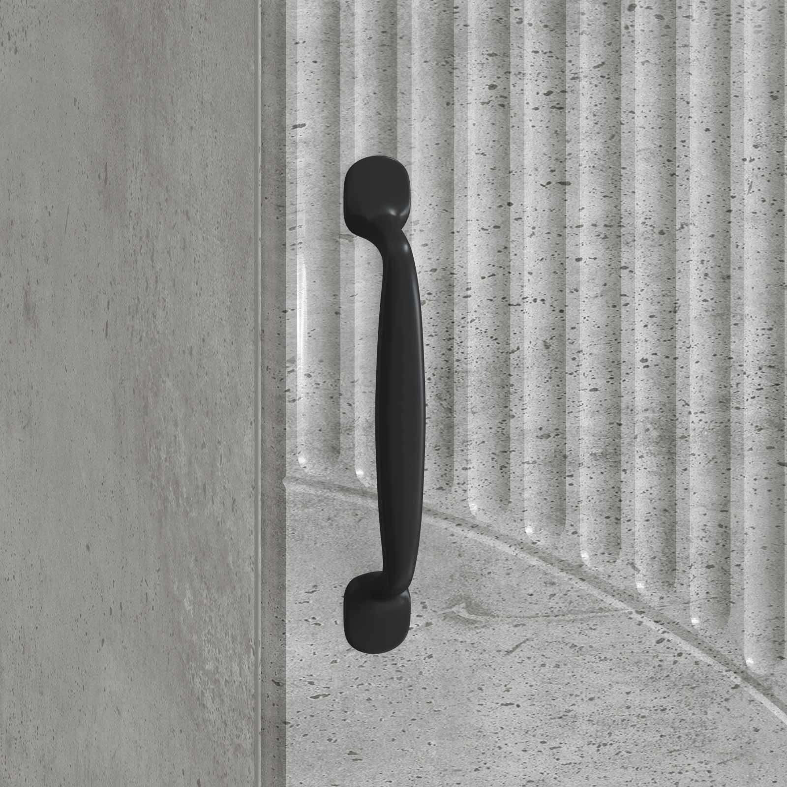 Nachttisch 2 stk. Beton Grau 43 x 34,5 x 47 cm Holzwerkstoff