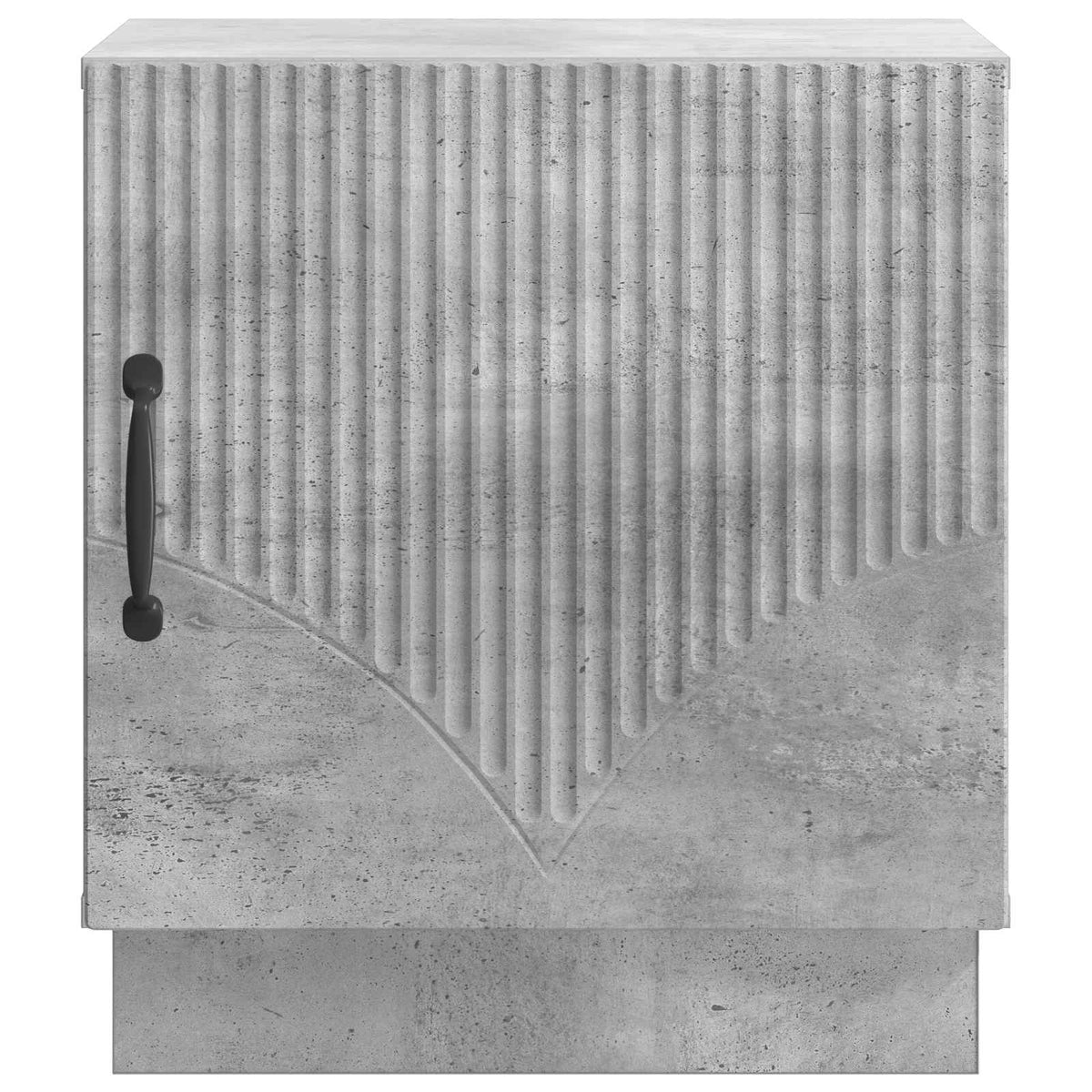 Nachttisch 2 stk. Beton Grau 43 x 34,5 x 47 cm Holzwerkstoff