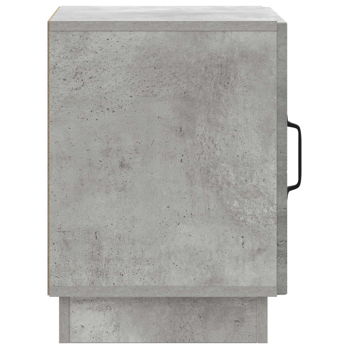 Nachttisch 2 stk. Beton Grau 43 x 34,5 x 47 cm Holzwerkstoff