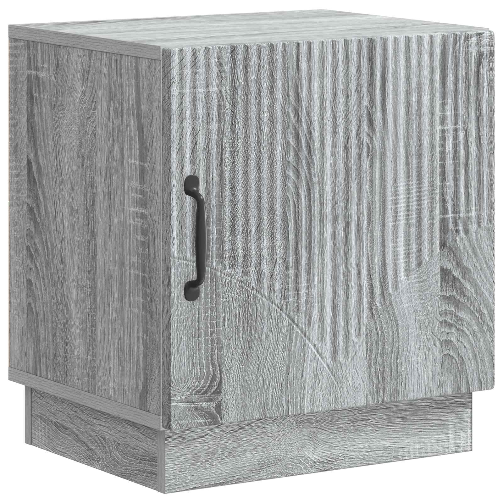 Nachttisch 2 stk. Grau Sonoma 43 x 34,5 x 47 cm Holzwerkstoff