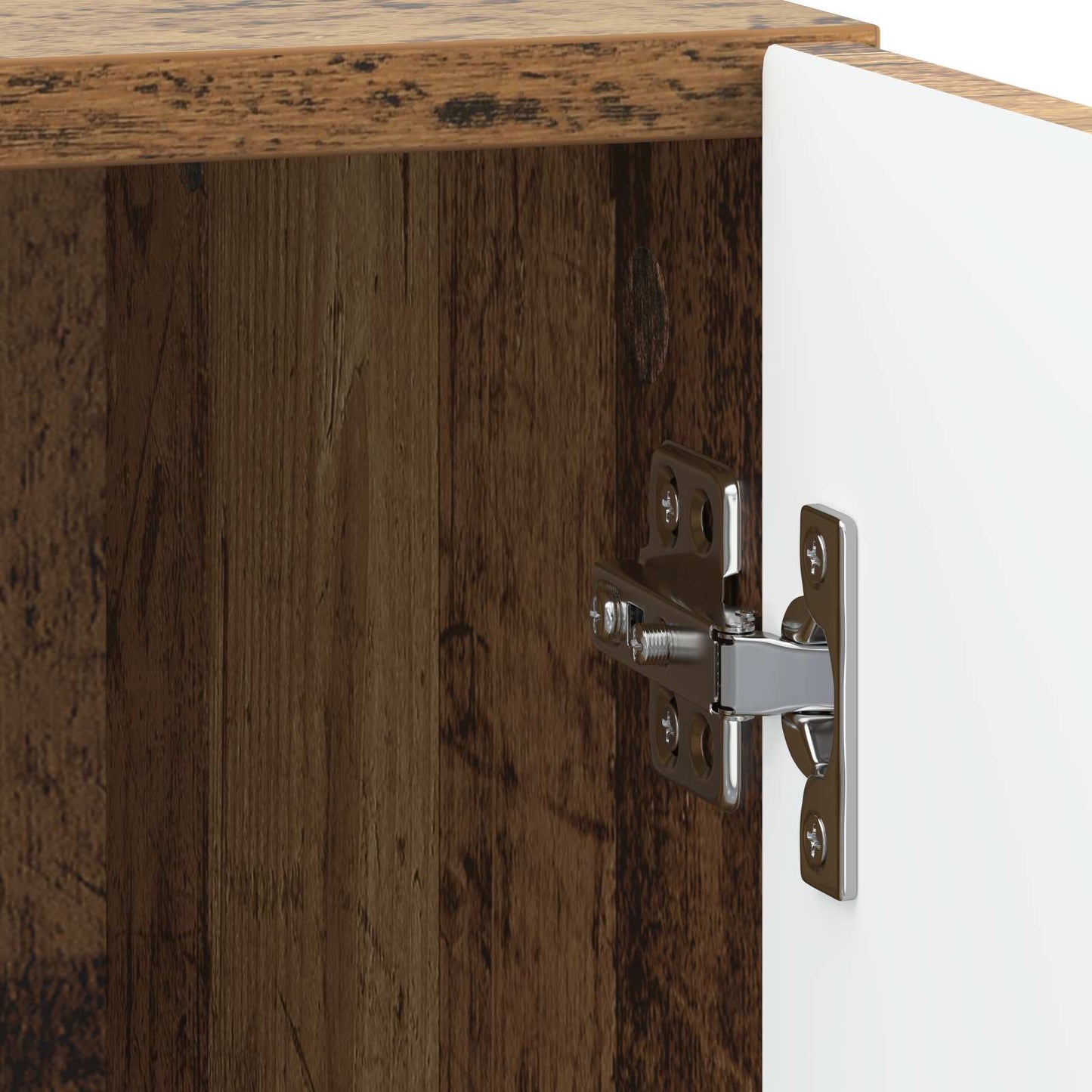 Nachttisch Altholz 43 x 34,5 x 47 cm Holzwerkstoff