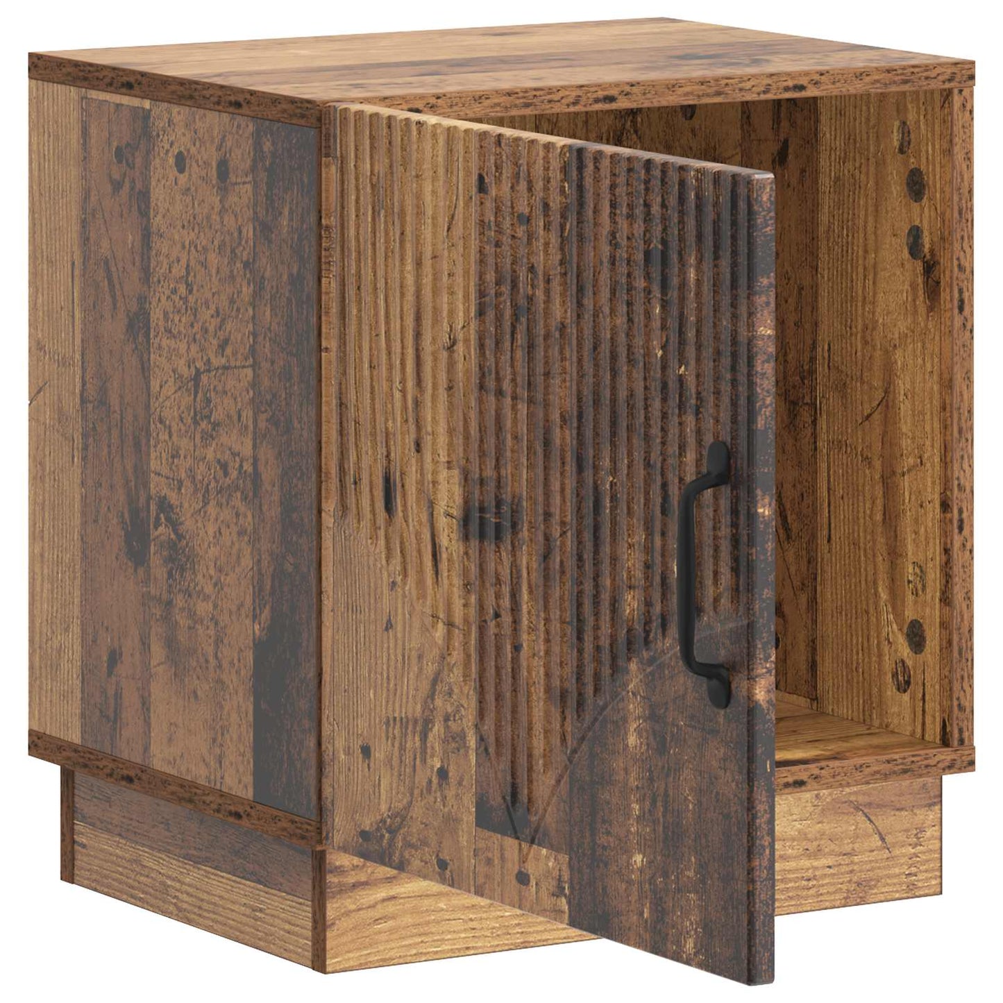 Nachttisch 2 stk. Altholz 43 x 34,5 x 47 cm Holzwerkstoff