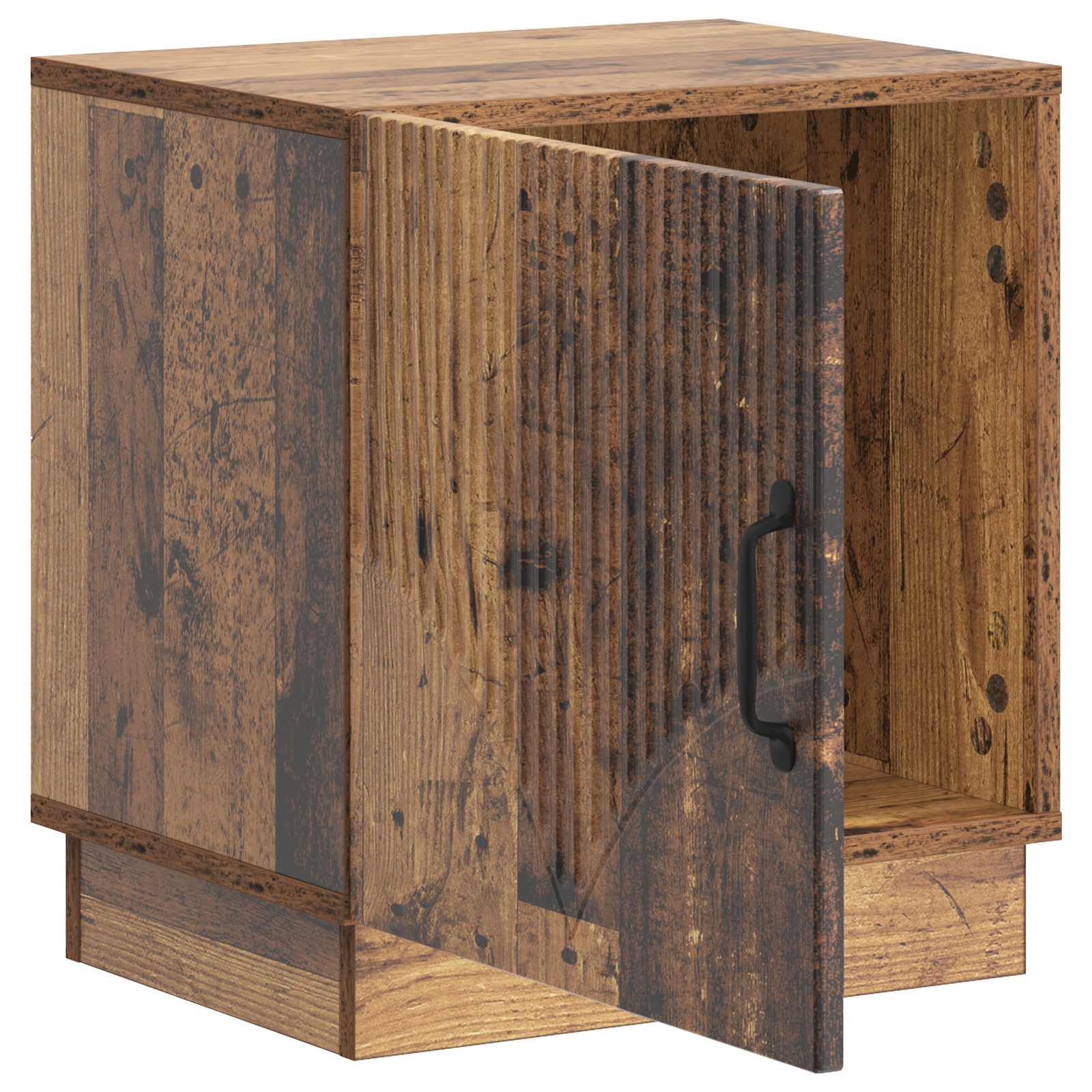 Nachttisch 2 stk. Altholz 43 x 34,5 x 47 cm Holzwerkstoff