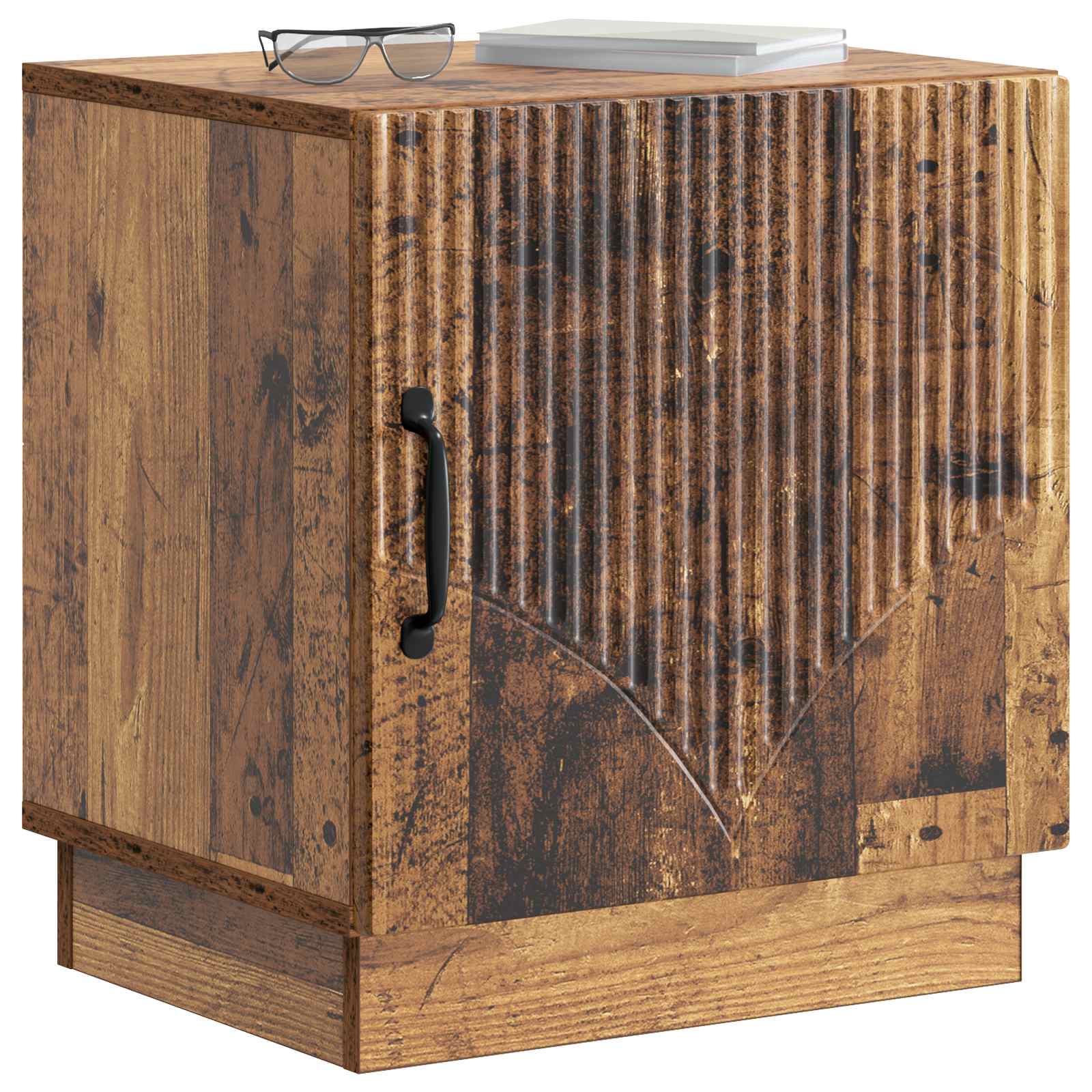 Nachttisch 2 stk. Altholz 43 x 34,5 x 47 cm Holzwerkstoff
