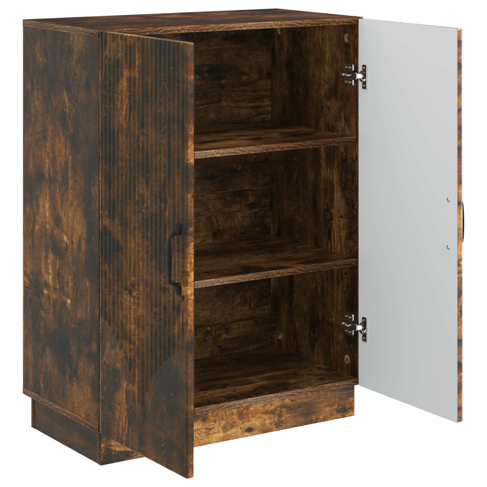 Sideboard Räuchereiche 66 x 34,5 x 87 cm Holzwerkstoff
