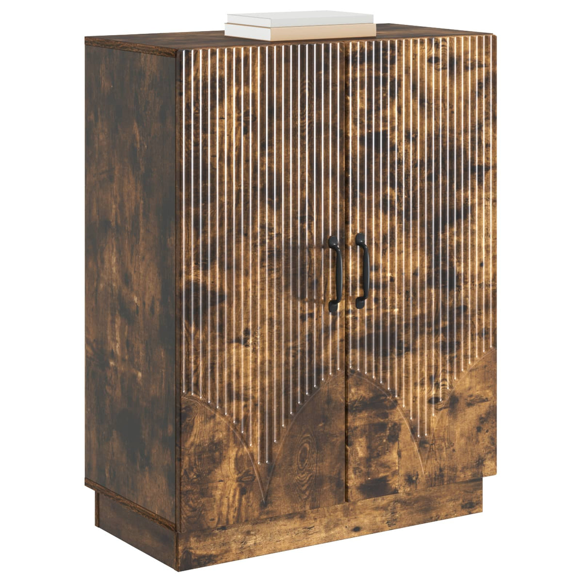 Sideboard Räuchereiche 66 x 34,5 x 87 cm Holzwerkstoff