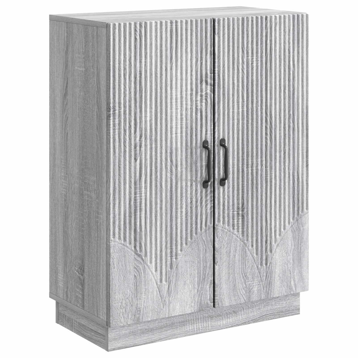 Sideboard Sonoma-Grau 66 x 34,5 x 87 cm Holzwerkstoff