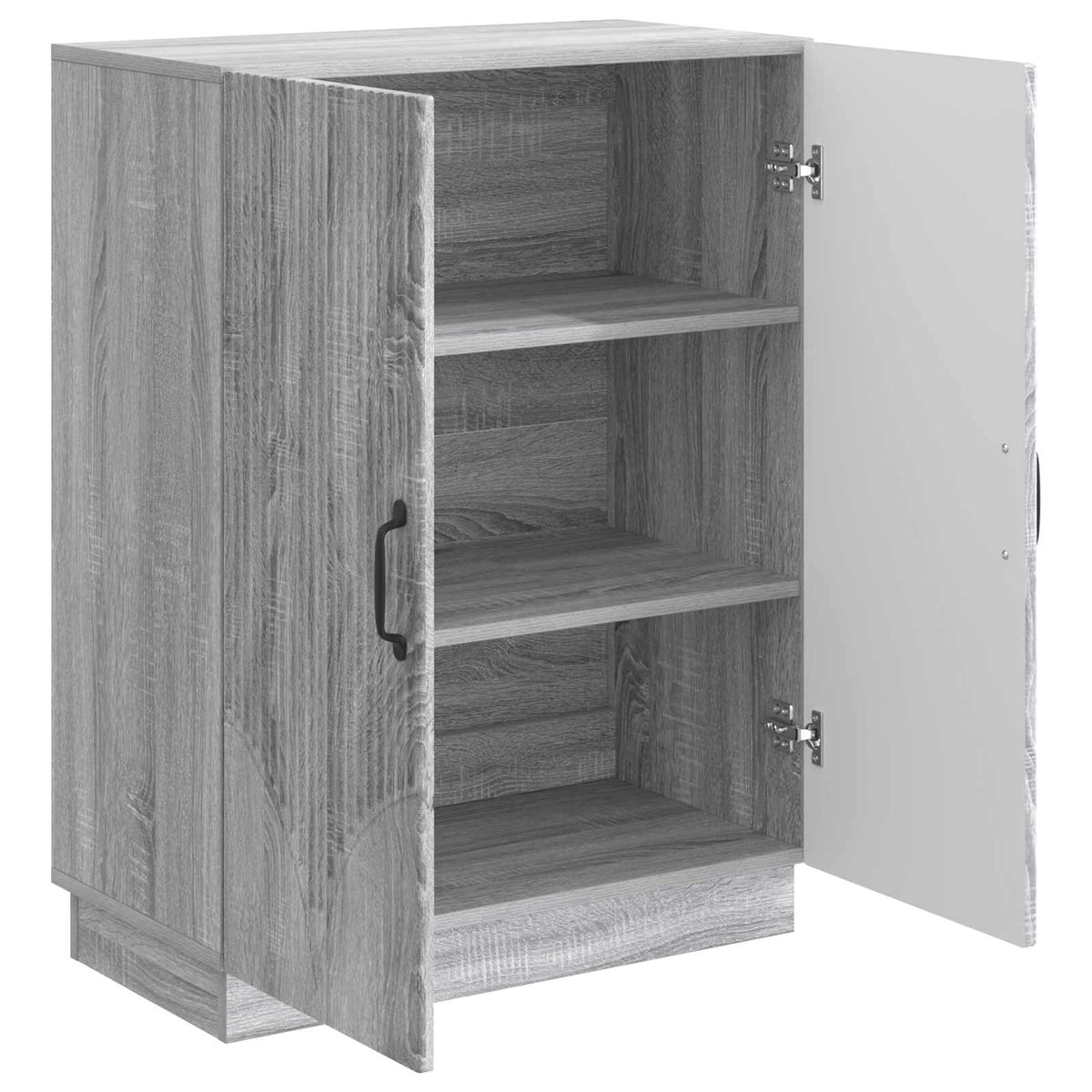 Sideboard Sonoma-Grau 66 x 34,5 x 87 cm Holzwerkstoff