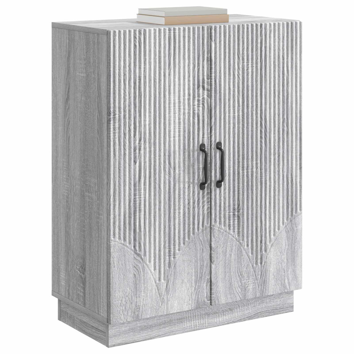 Sideboard Sonoma-Grau 66 x 34,5 x 87 cm Holzwerkstoff