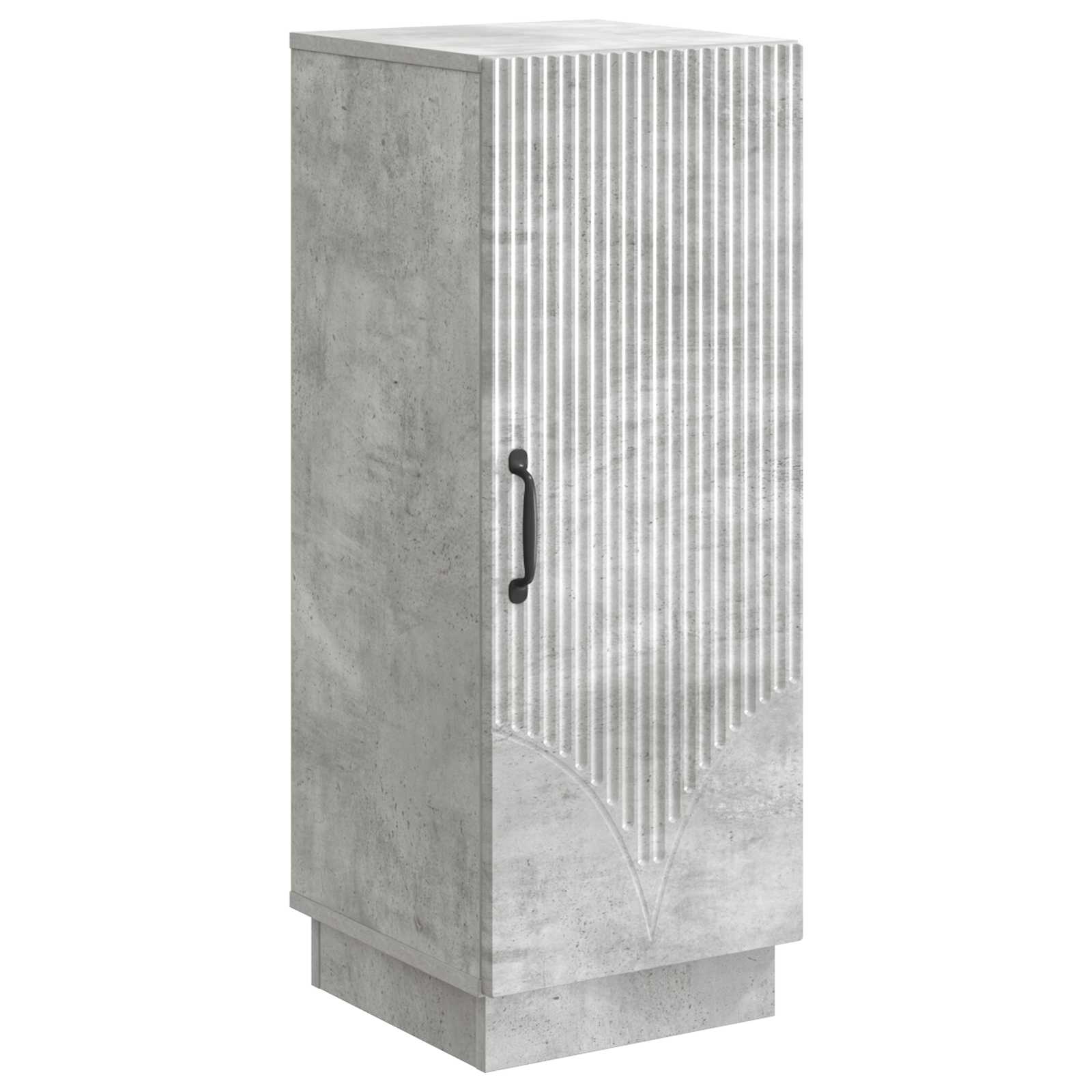Sideboard Betongrau 33 x 34,5 x 87 cm Holzwerkstoff