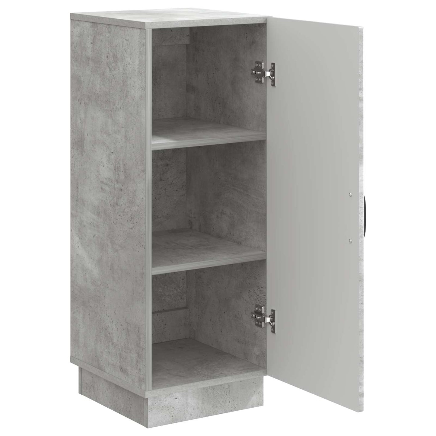 Sideboard Betongrau 33 x 34,5 x 87 cm Holzwerkstoff
