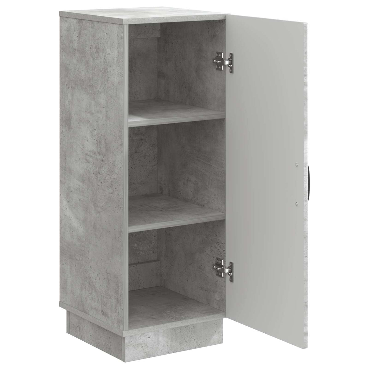 Sideboard Betongrau 33 x 34,5 x 87 cm Holzwerkstoff