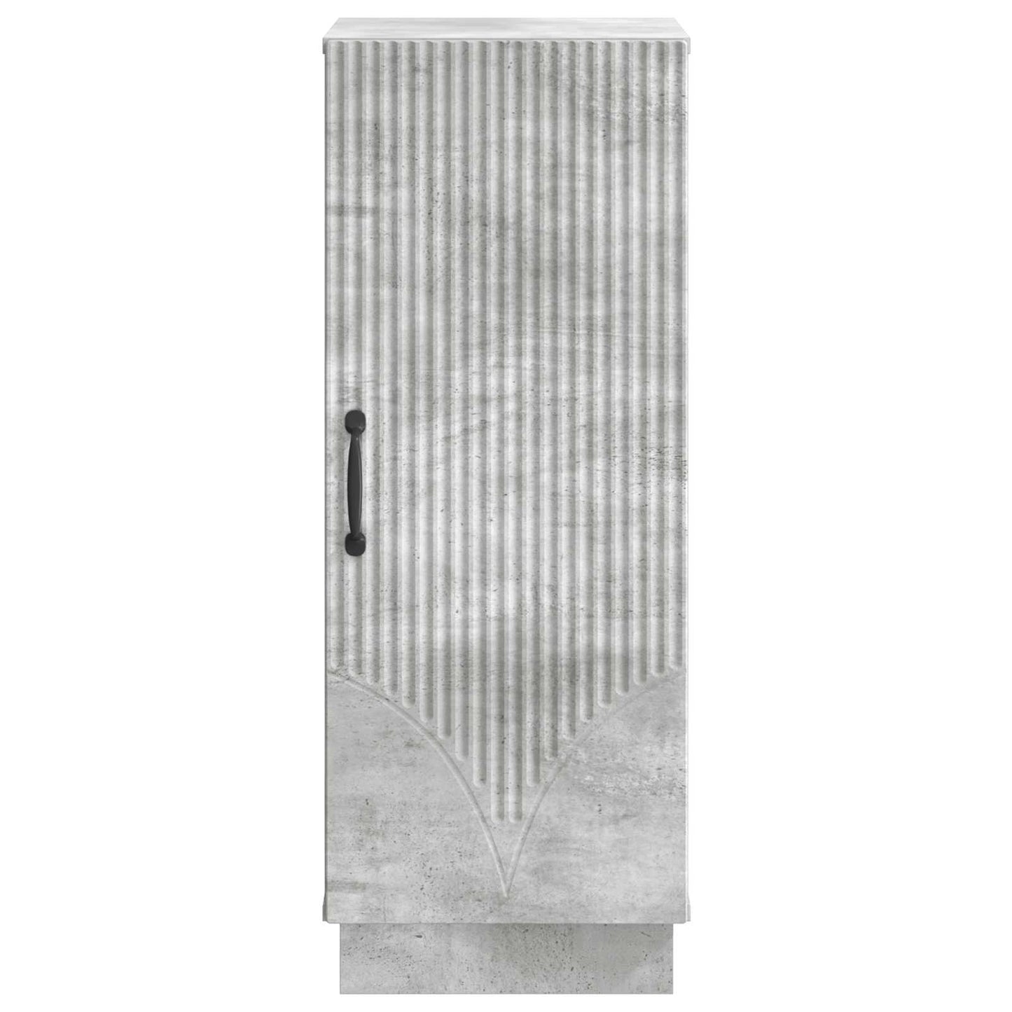 Sideboard Betongrau 33 x 34,5 x 87 cm Holzwerkstoff
