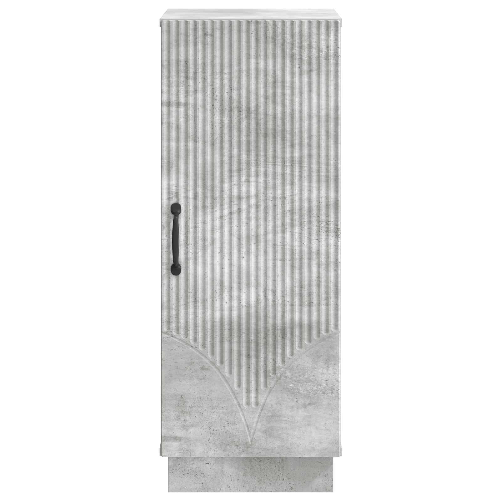 Sideboard Betongrau 33 x 34,5 x 87 cm Holzwerkstoff