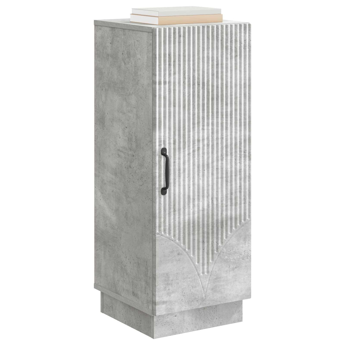 Sideboard Betongrau 33 x 34,5 x 87 cm Holzwerkstoff