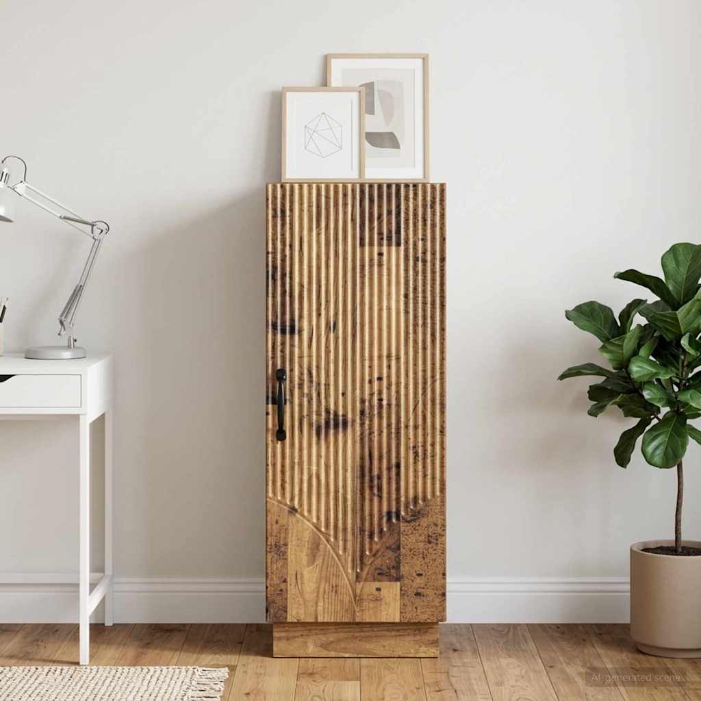 Sideboard Altholz 33 x 34,5 x 87 cm Holzwerkstoff