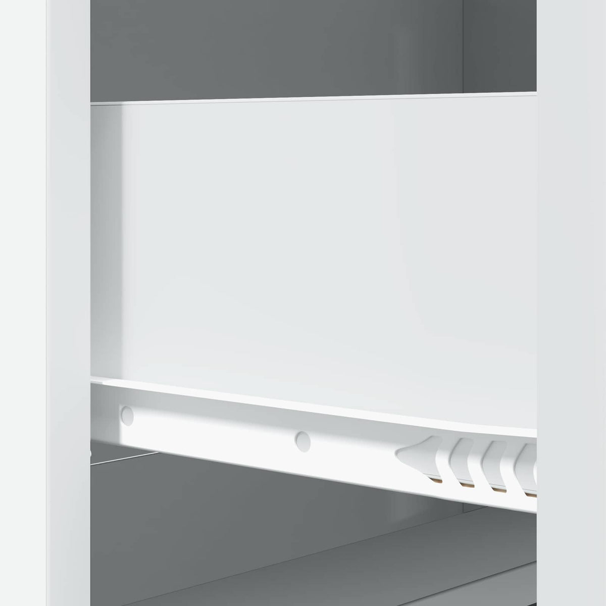 Schubladenschrank Weiß 66 x 34,5 x 87 cm Holzwerkstoff