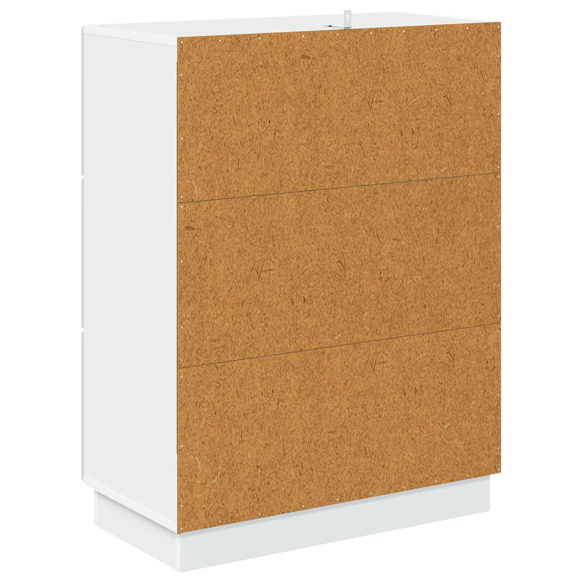 Schubladenschrank Weiß 66 x 34,5 x 87 cm Holzwerkstoff