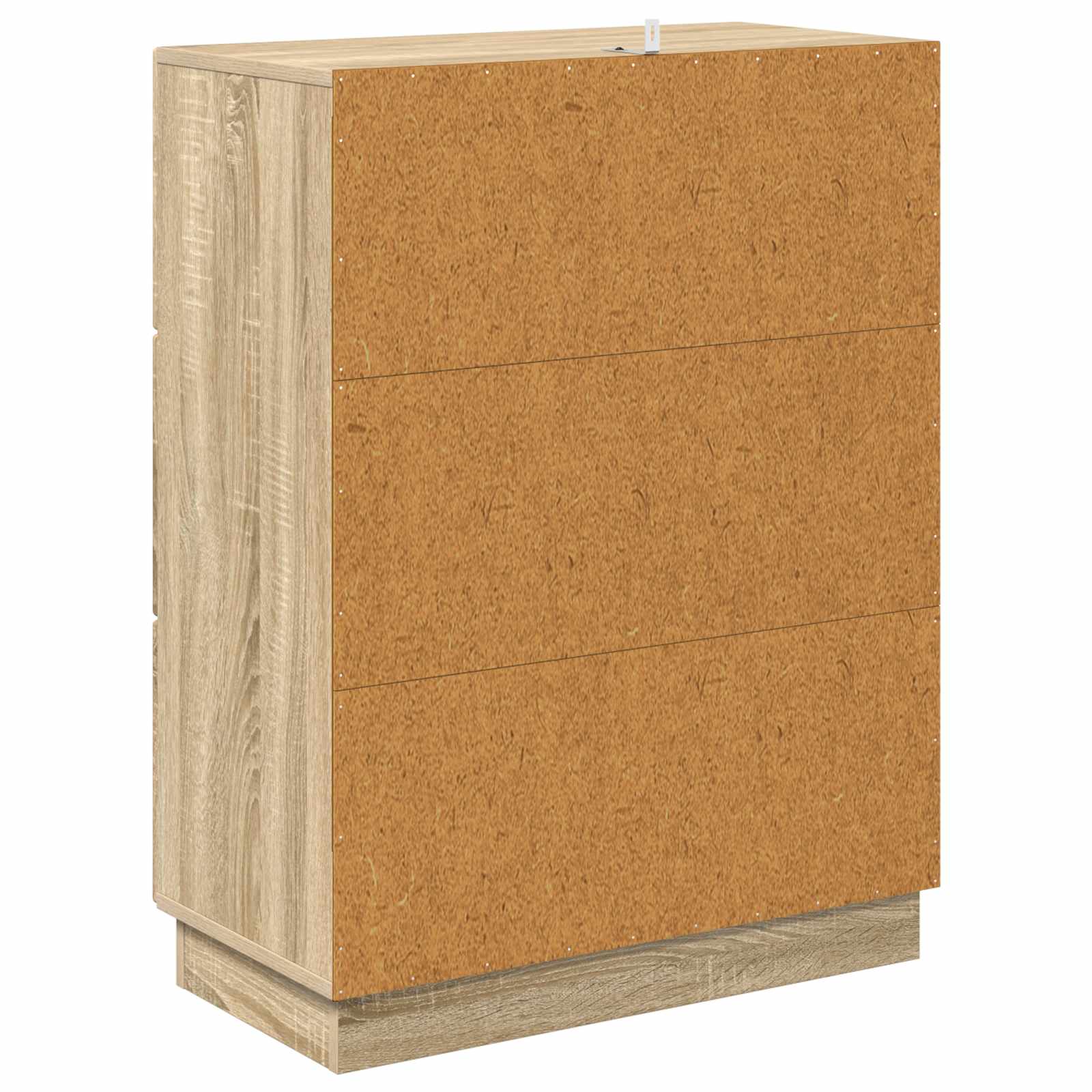 Schubladenschrank Sonoma-Eiche 66 x 34,5 x 87 cm Holzwerkstoff