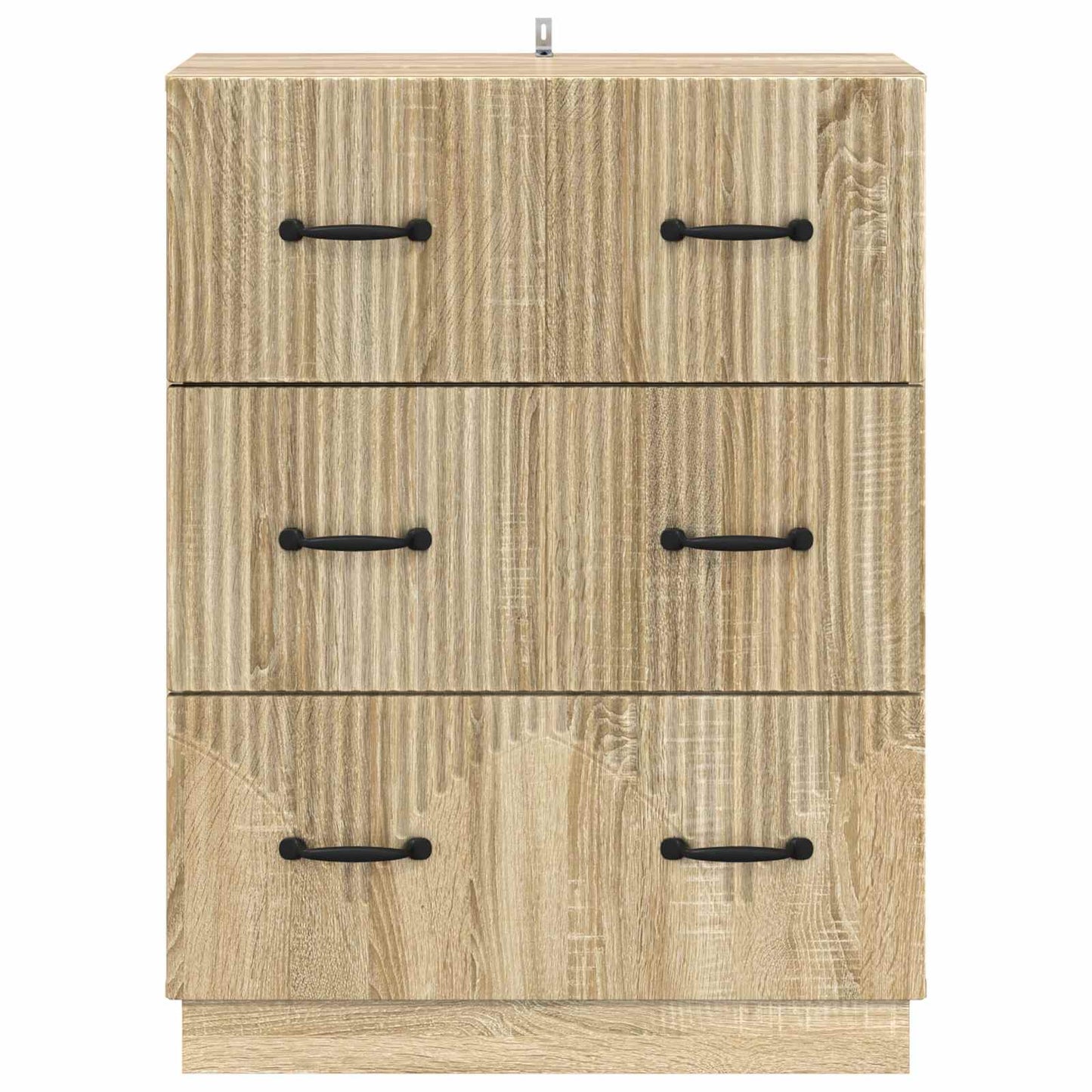 Schubladenschrank Sonoma-Eiche 66 x 34,5 x 87 cm Holzwerkstoff
