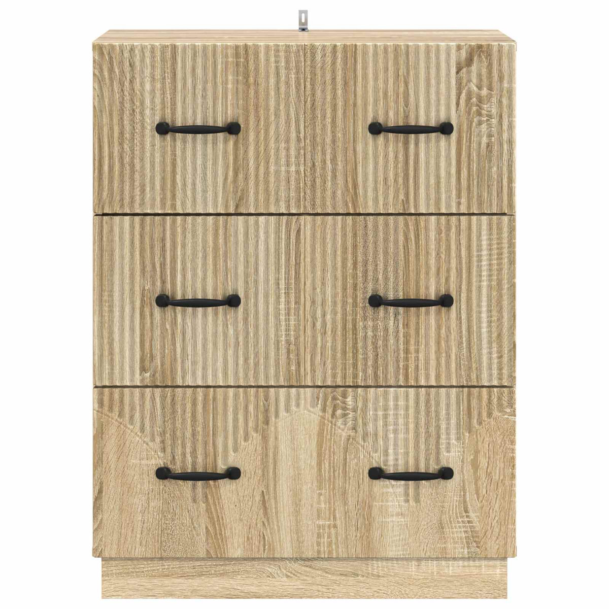 Schubladenschrank Sonoma-Eiche 66 x 34,5 x 87 cm Holzwerkstoff