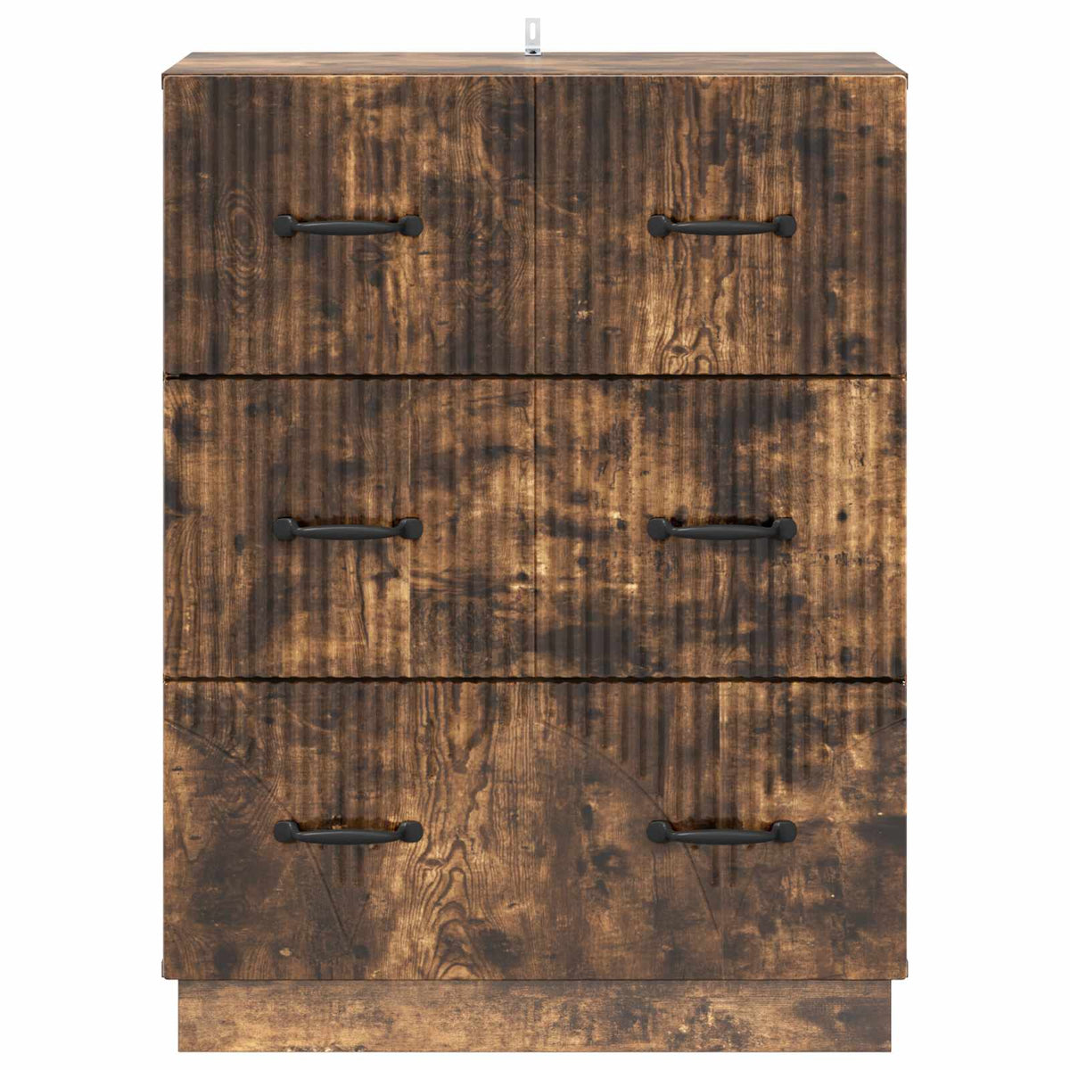 Schubladenschrank Geräucherte Eiche 66 x 34,5 x 87 cm