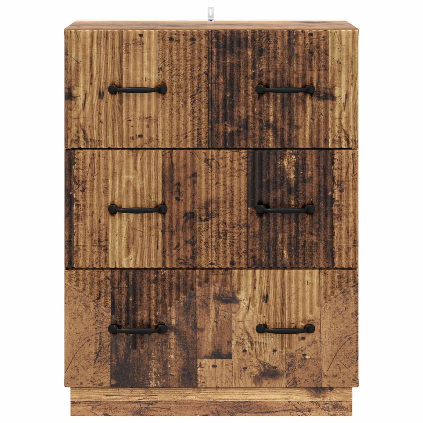 Schubladenschrank Altholz 66 x 34,5 x 87 cm Holzwerkstoff