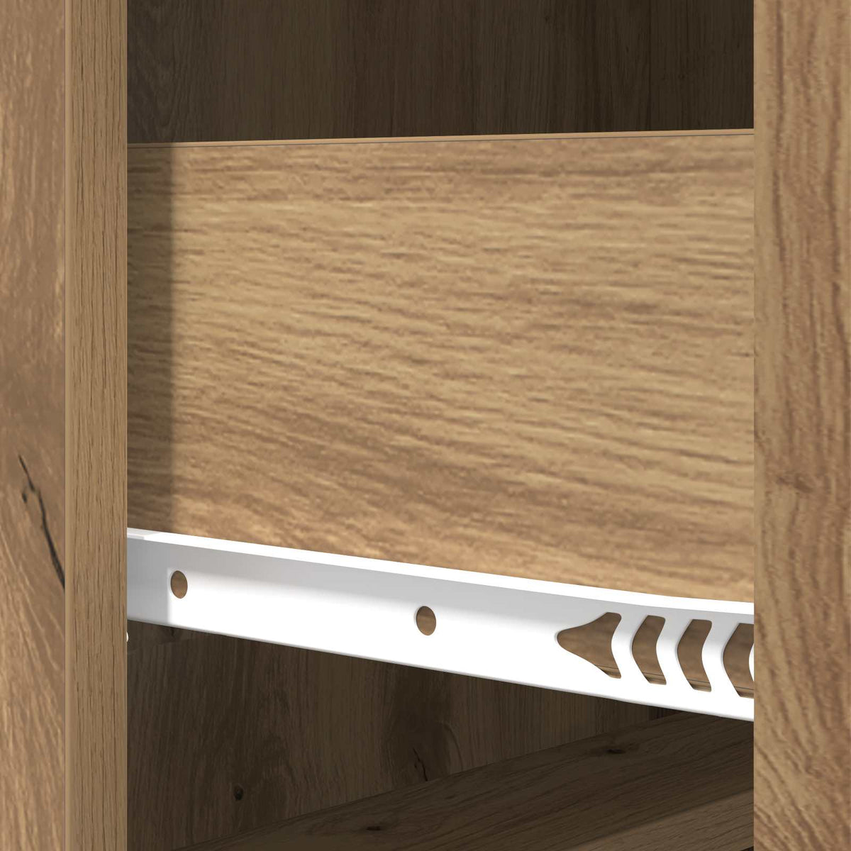 Schubladenschrank 66 x 34,5 x 87 cm Holzwerkstoff Artisan-Eiche