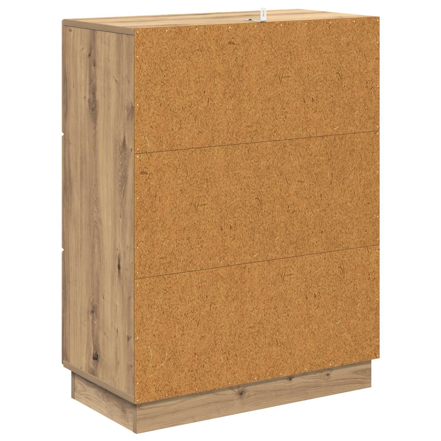 Schubladenschrank 66 x 34,5 x 87 cm Holzwerkstoff Artisan-Eiche