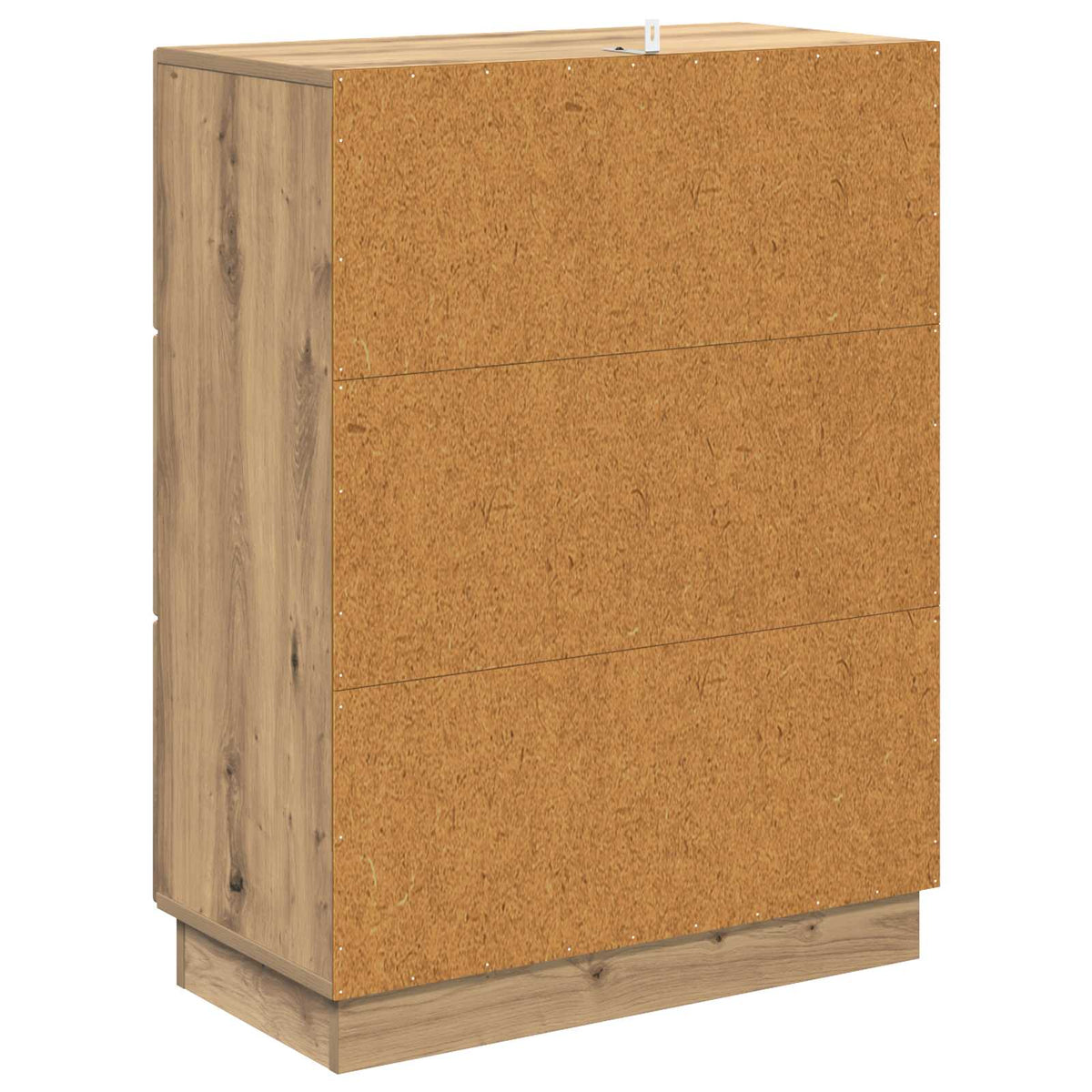 Schubladenschrank 66 x 34,5 x 87 cm Holzwerkstoff Artisan-Eiche