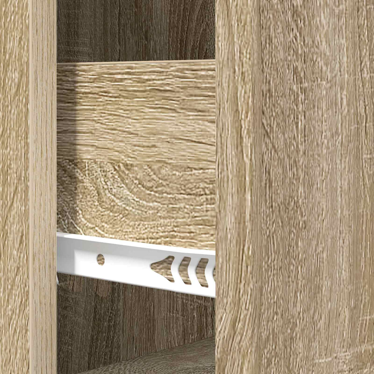 Schubladenschrank 33 x 34,5 x 87 cm Holzwerkstoff Sonoma-Eiche