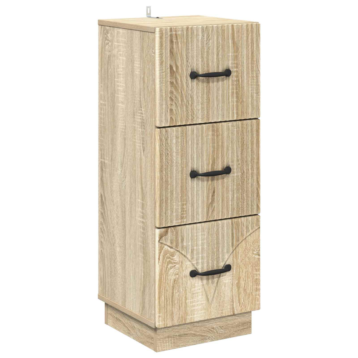 Schubladenschrank 33 x 34,5 x 87 cm Holzwerkstoff Sonoma-Eiche
