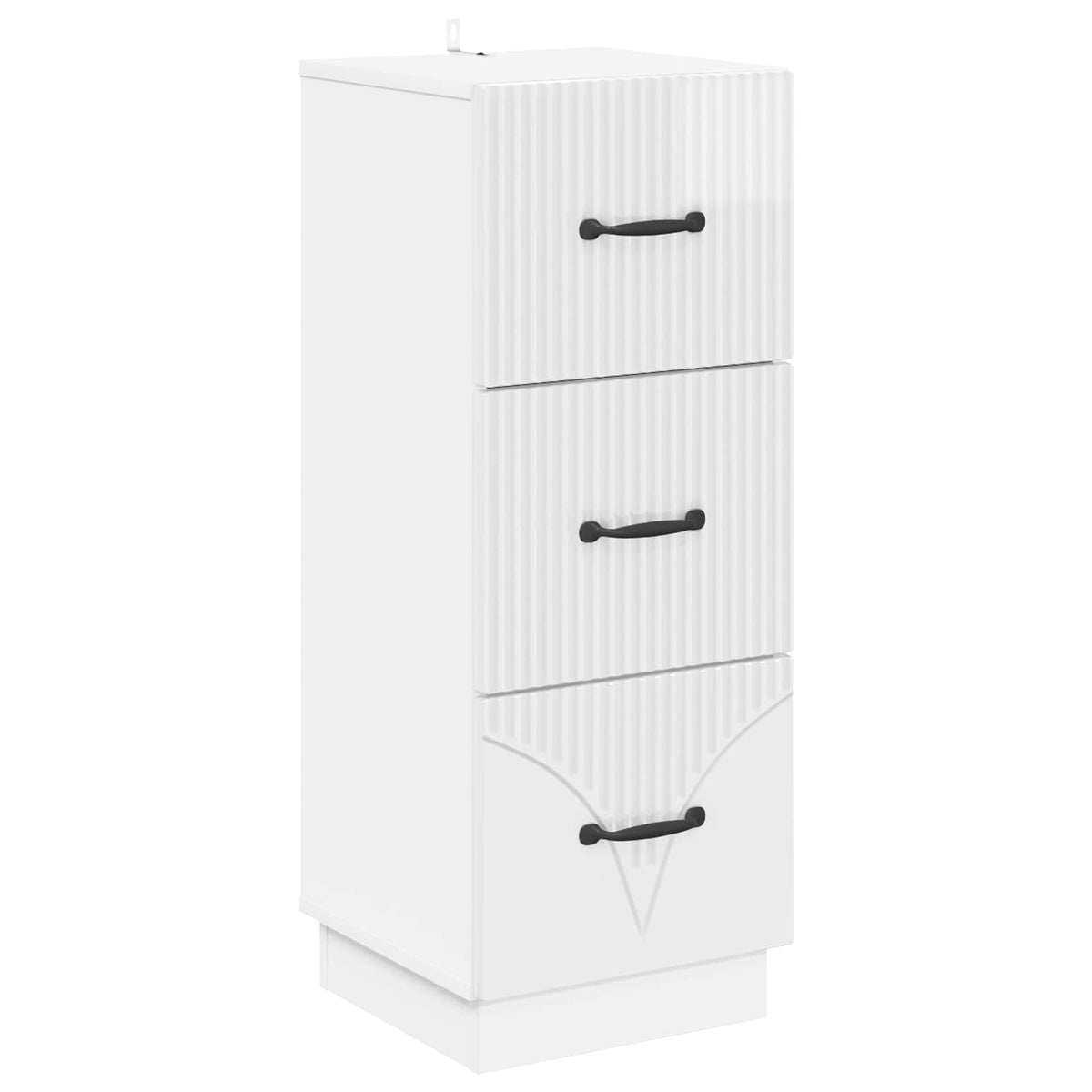 Schubladenschrank 33 x 34,5 x 87 cm Holzwerkstoff