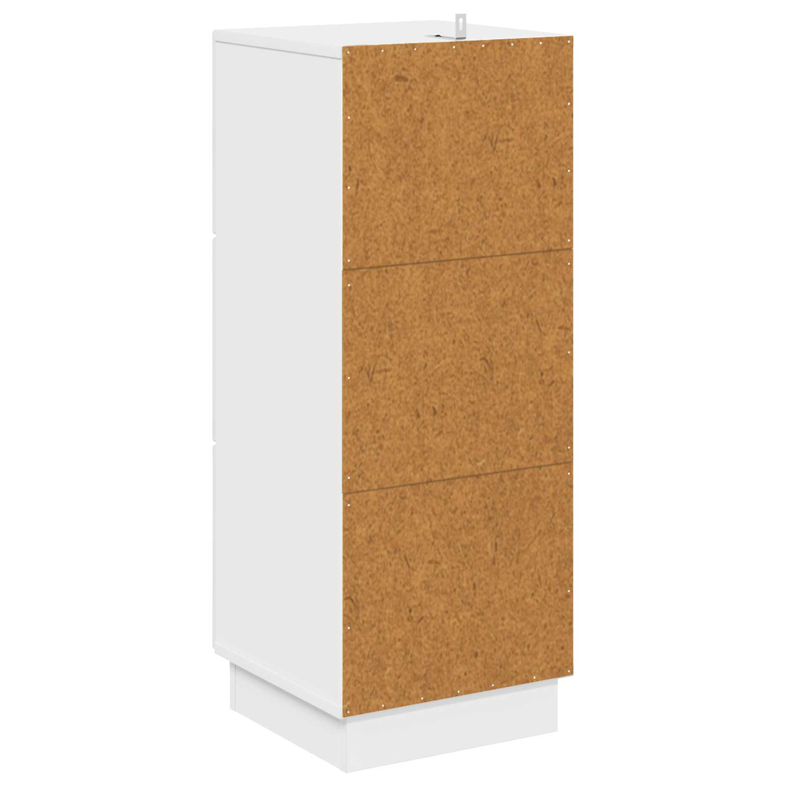 Schubladenschrank 33 x 34,5 x 87 cm Holzwerkstoff
