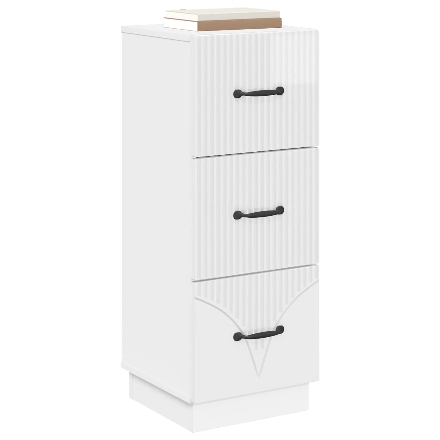 Schubladenschrank 33 x 34,5 x 87 cm Holzwerkstoff