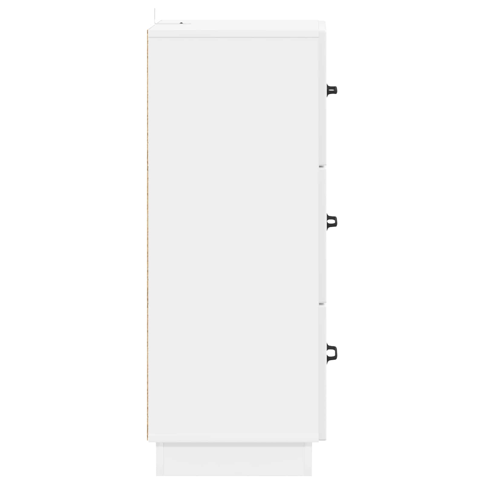 Schubladenschrank 33 x 34,5 x 87 cm Holzwerkstoff