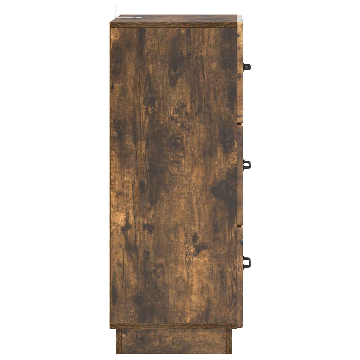 Schubladenschrank 33 x 34,5 x 87 cm Holzwerkstoff Räuchereiche