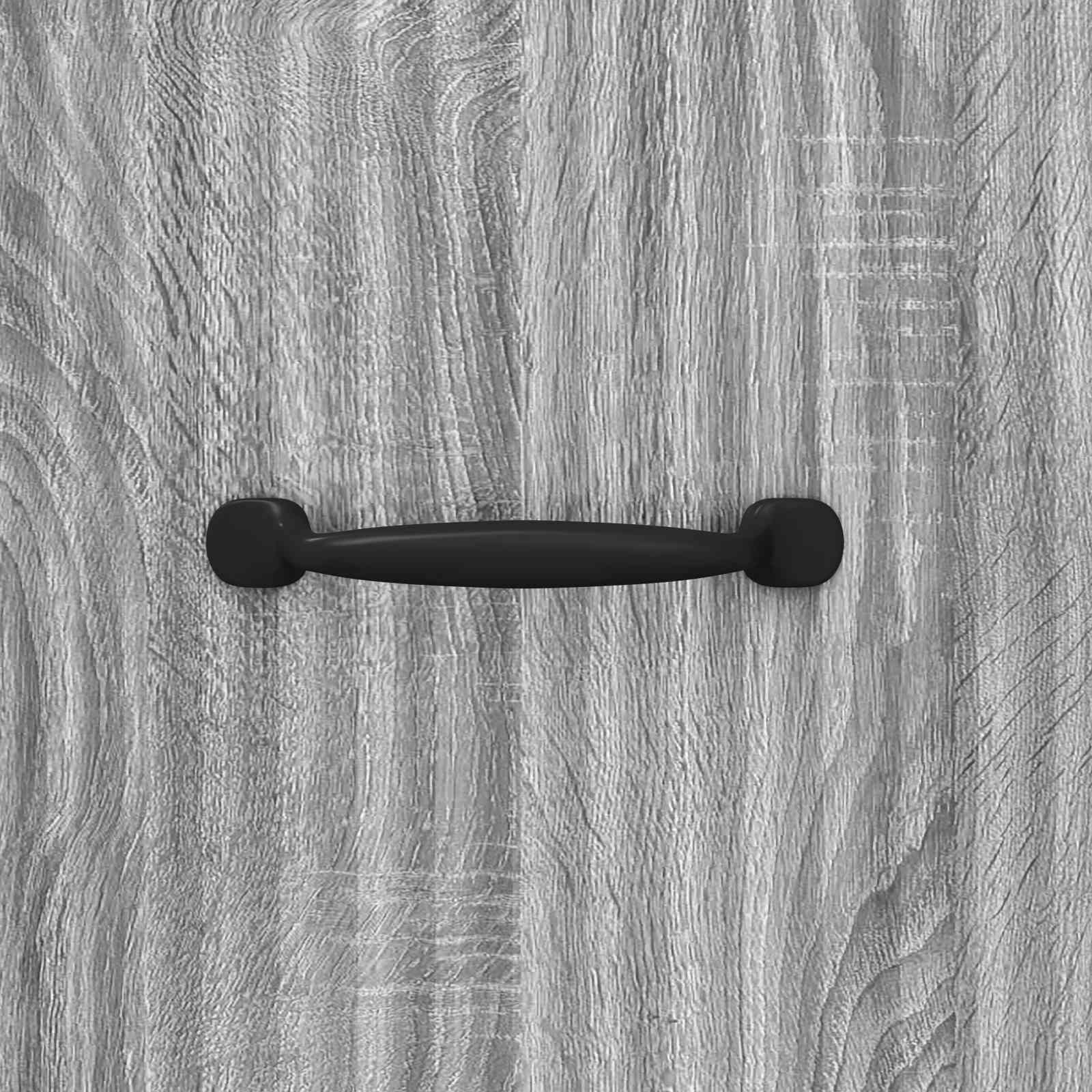 Schubladenschrank 33 x 34,5 x 87 cm Holzwerkstoff Sonoma-Grau