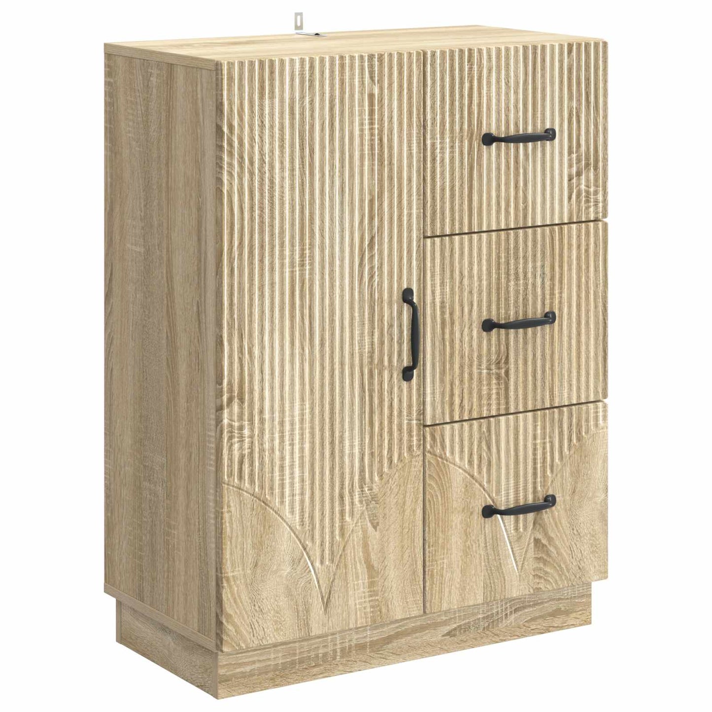 Sideboard Sonoma-Eiche 66 x 34,5 x 87 cm Holzwerkstoff