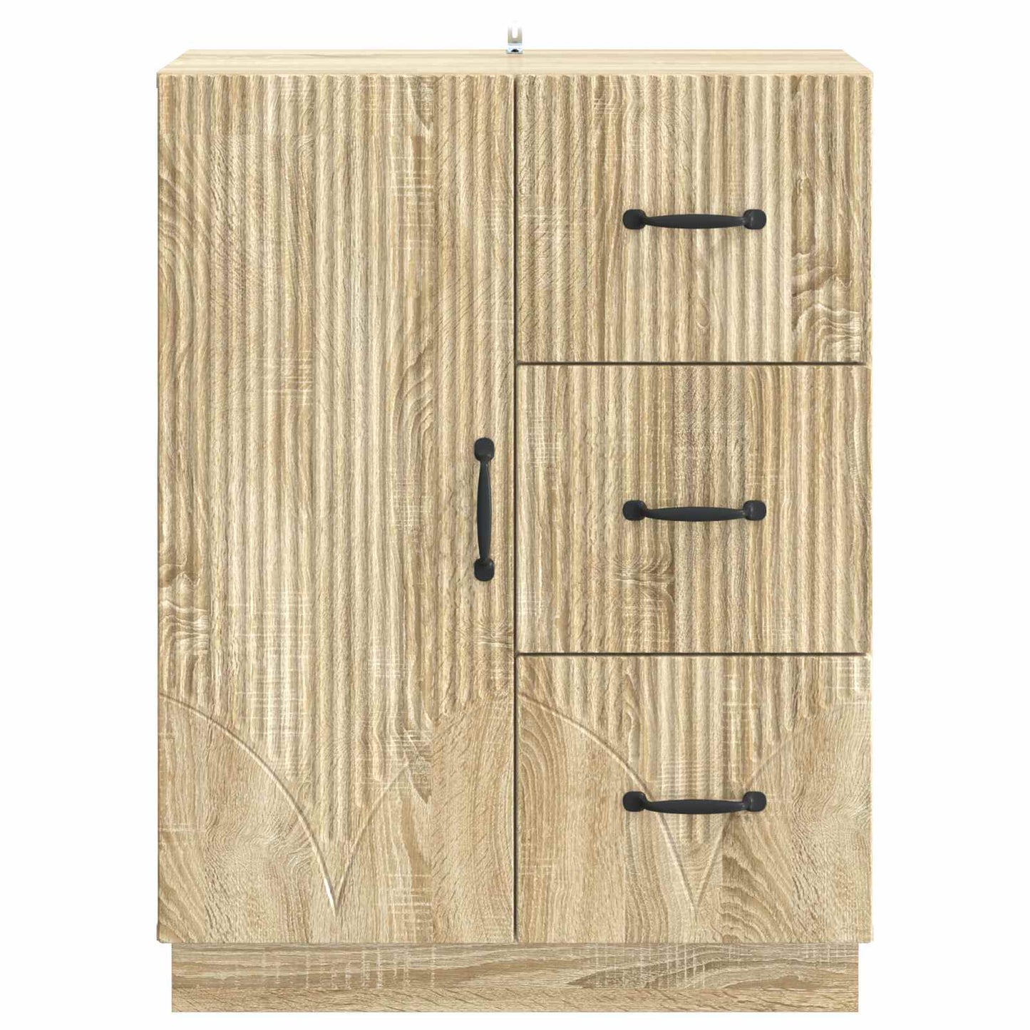 Sideboard Sonoma-Eiche 66 x 34,5 x 87 cm Holzwerkstoff