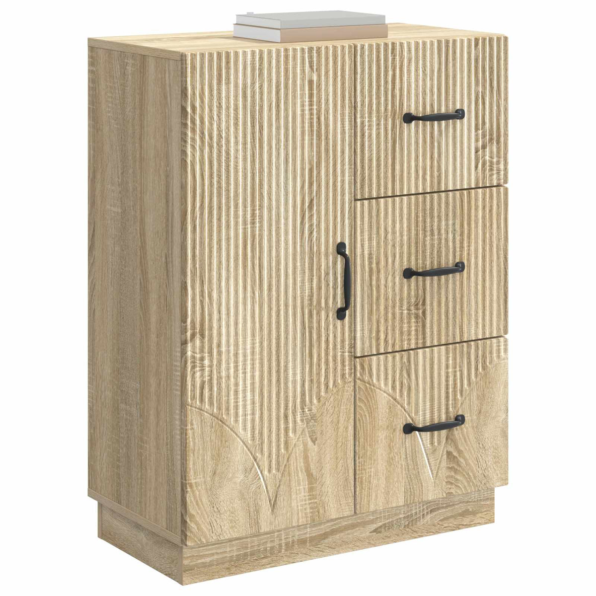 Sideboard Sonoma-Eiche 66 x 34,5 x 87 cm Holzwerkstoff