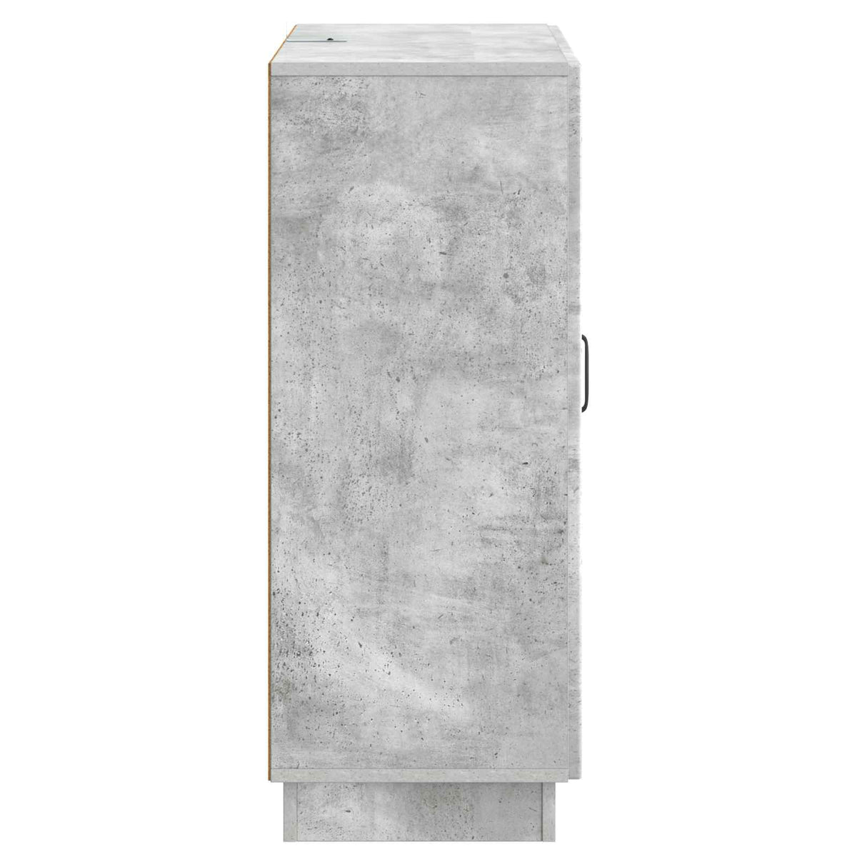 Sideboard Betongrau 66 x 34,5 x 87 cm Holzwerkstoff