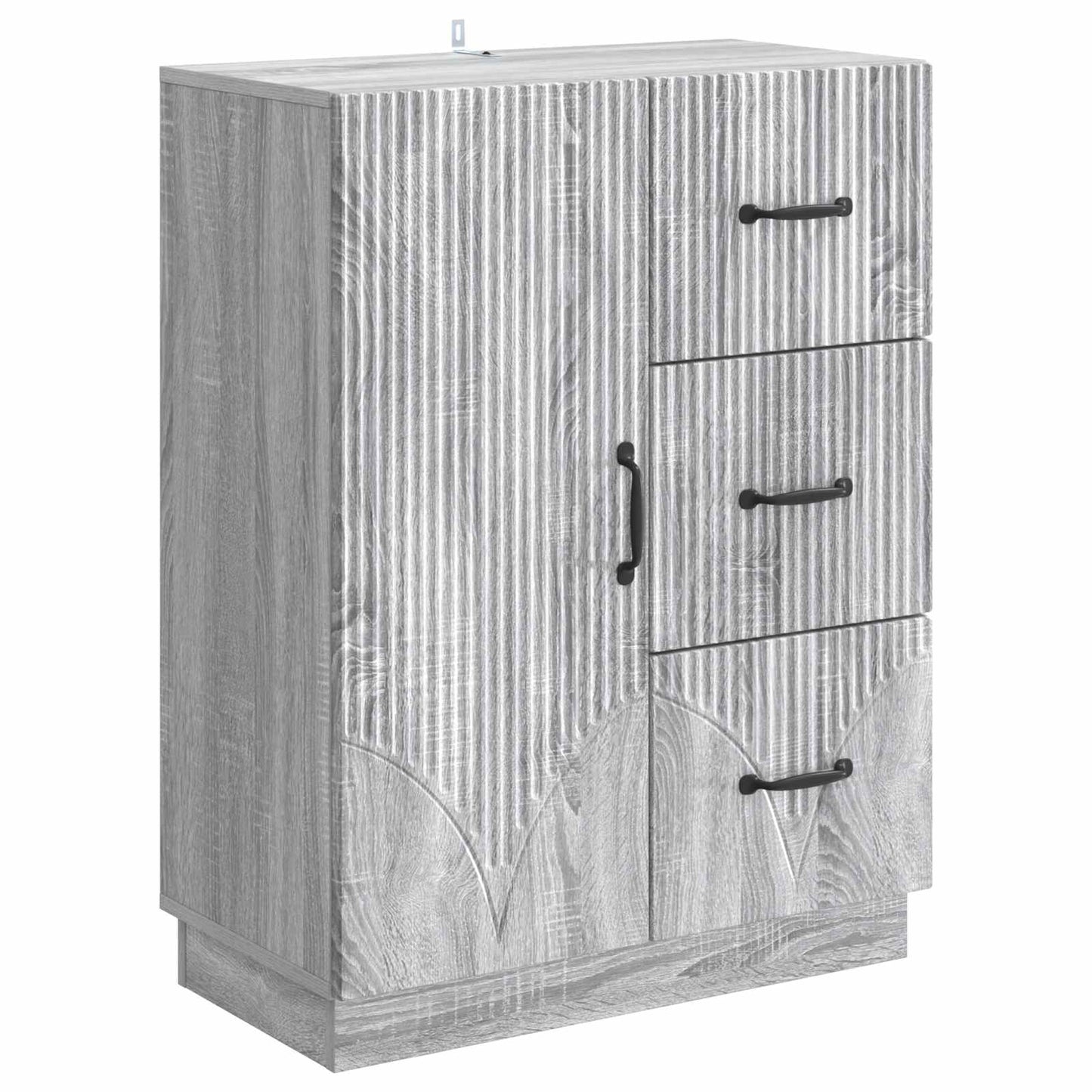 Sideboard Graues Sonoma 66 x 34,5 x 87 cm Holzwerkstoff