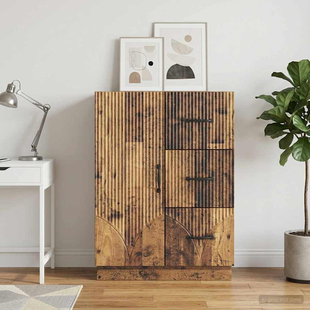 Sideboard Altholz 66 x 34,5 x 87 cm Holzwerkstoff