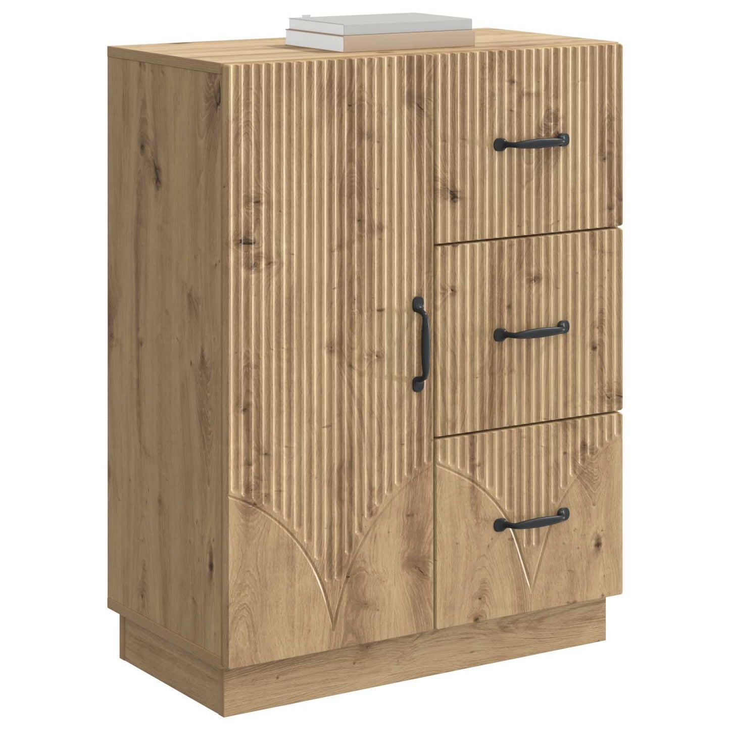 Sideboard Artisan-Eiche 66 x 34,5 x 87 cm Holzwerkstoff