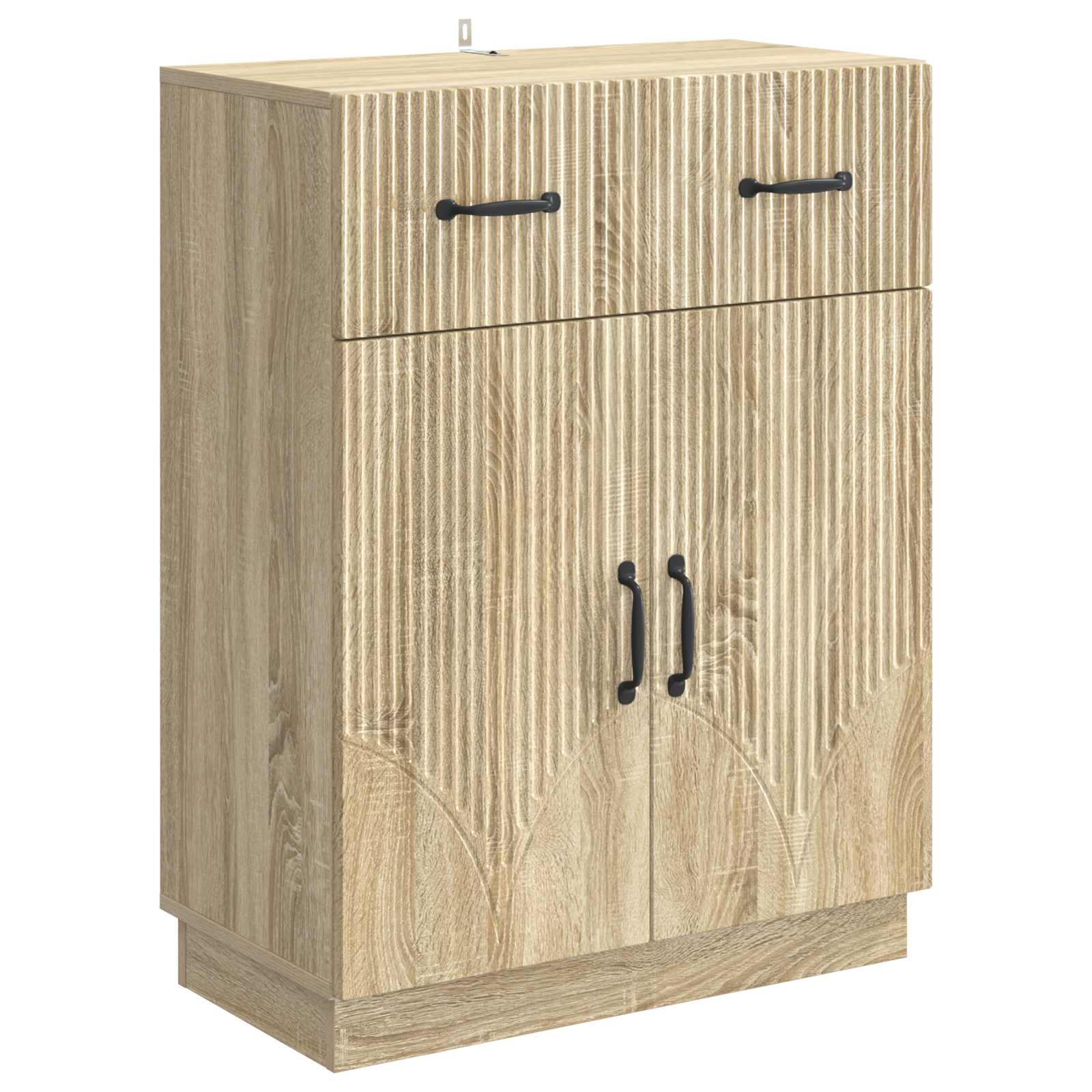 Sideboard Sonoma-Eiche 66 x 34,5 x 87 cm Holzwerkstoff